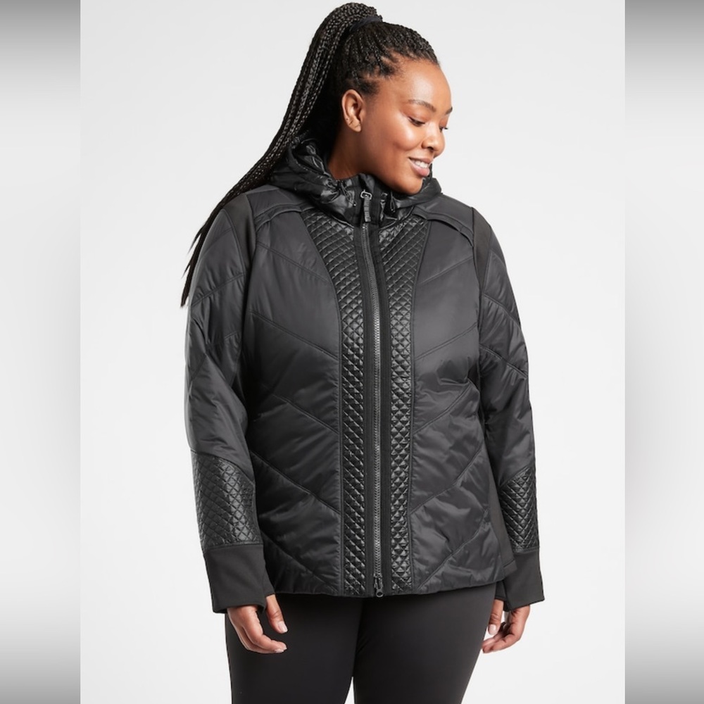 Athleta Rock Ridge Primaloft Jacket // Black #350851 - Picture 3 of 15
